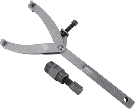 Chiave a vite regolabile 24 mm/27 mm - Trattore vite motore - Accessorio motocicletta - Accessorio auto - Acciaio/Ferro magnetico - Lunghezza 30 cm - Chiave motocicletta