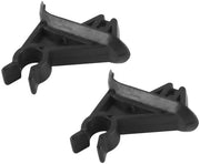 Supporti di bloccaggio del cofano motore - 2 pezzi - Sostituzione diretta - Supporto affidabile - Nero - Bloccaggi cofano motore