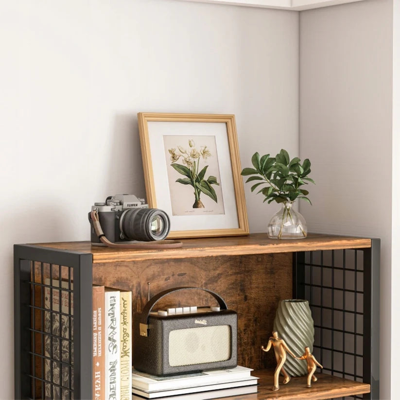Libreria Marrone 74x30x155 cm Ideale per i Tuoi Libri