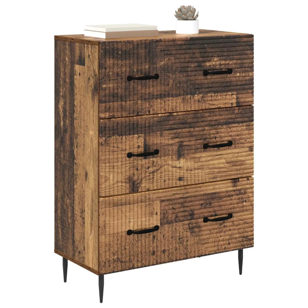 Mobile con Cassetti Legno antico 66 x 34,5 x 89,5 cm