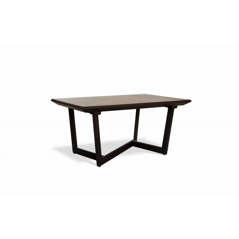 Tavolo alluminio Riverside Deluxe allungabile antracite top hpl cm 160/240x100h75
