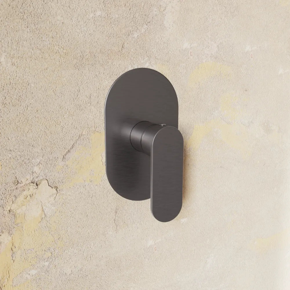 Miscelatore incasso doccia monocomando gun metal spazzolato | Margot