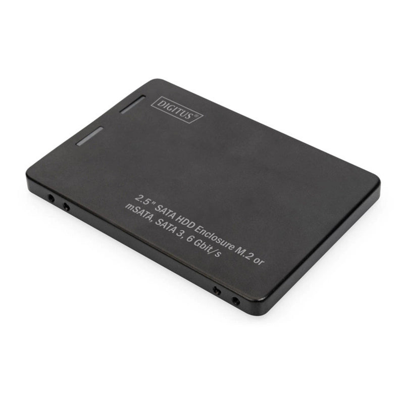 BOX ESTERNO DIGITUS DA-71118 - M.2 O mSATA SATA 3 6 Gbit/s, FINO A 520 MB/s