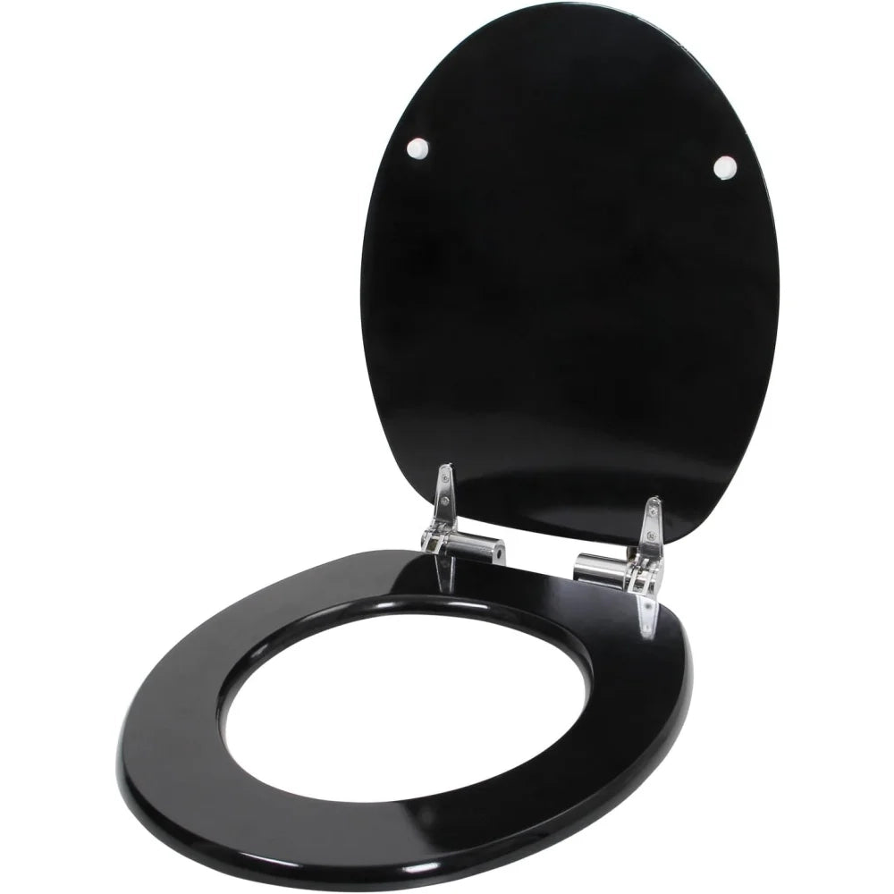 Yorbay tapa de wc asiento mdf r pida, con descenso autom tico,