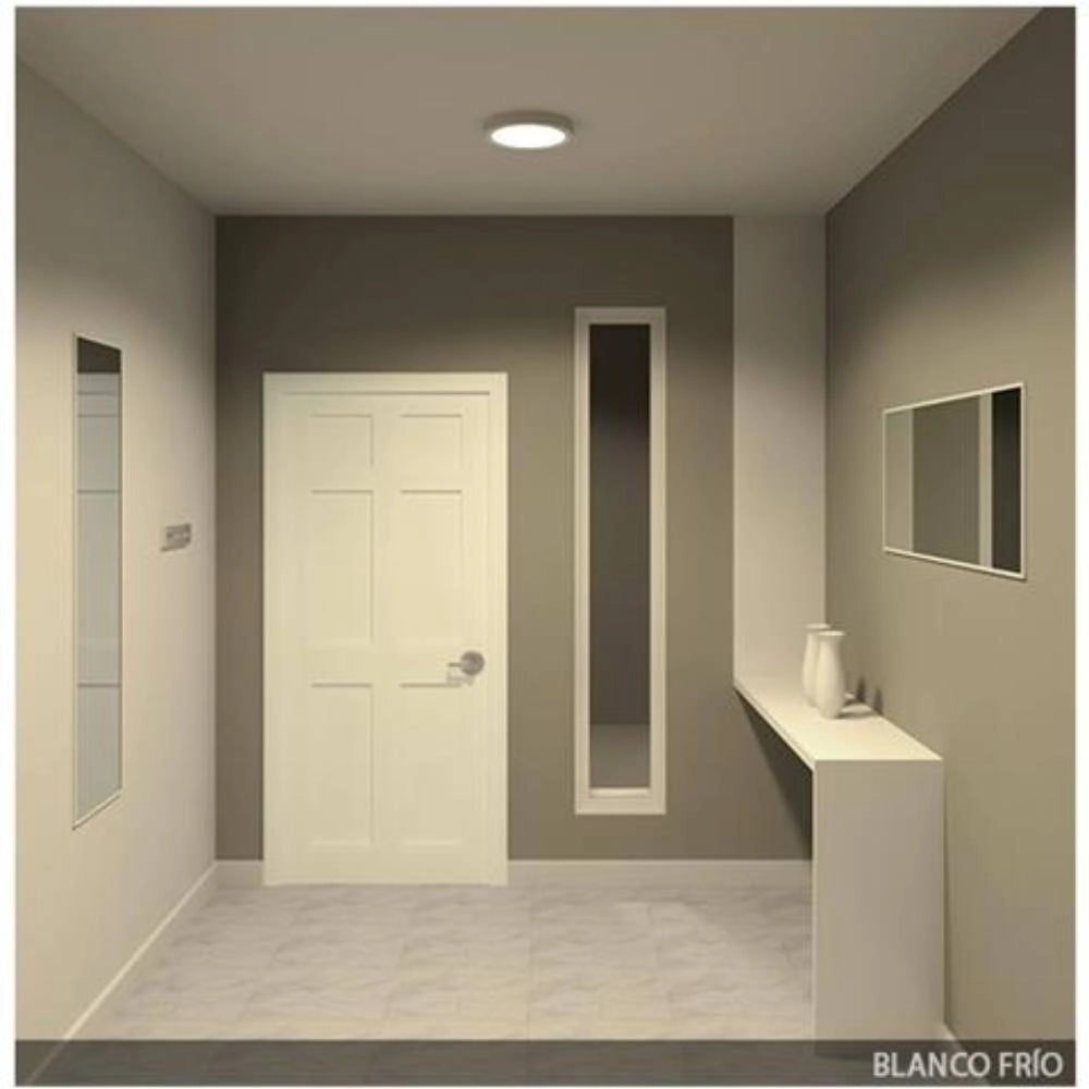 Optonica mini pannelli led rotondi backlit 6w superficie retroilluminata *** temperatura colore lampada 4500k bianco ...