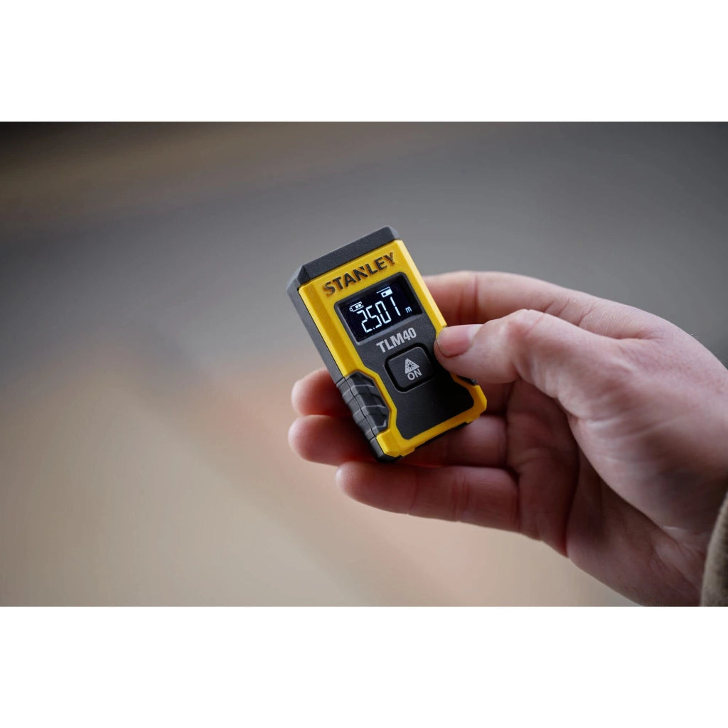 Misuratore Laser 12 m TLM40 Portata da 15 cm a 12 m Stanley