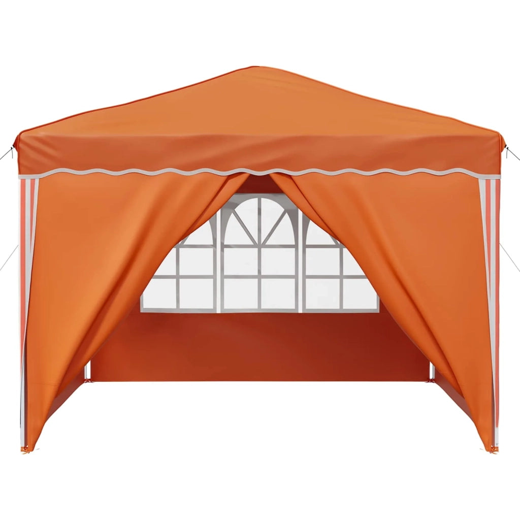 Tenda per feste a pop-up 288 x 288 x 245 cm Arancione