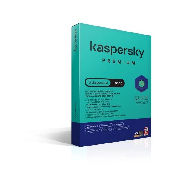 Kaspersky slimbox premium 1 user 5 device kl1047t5efs-ssb