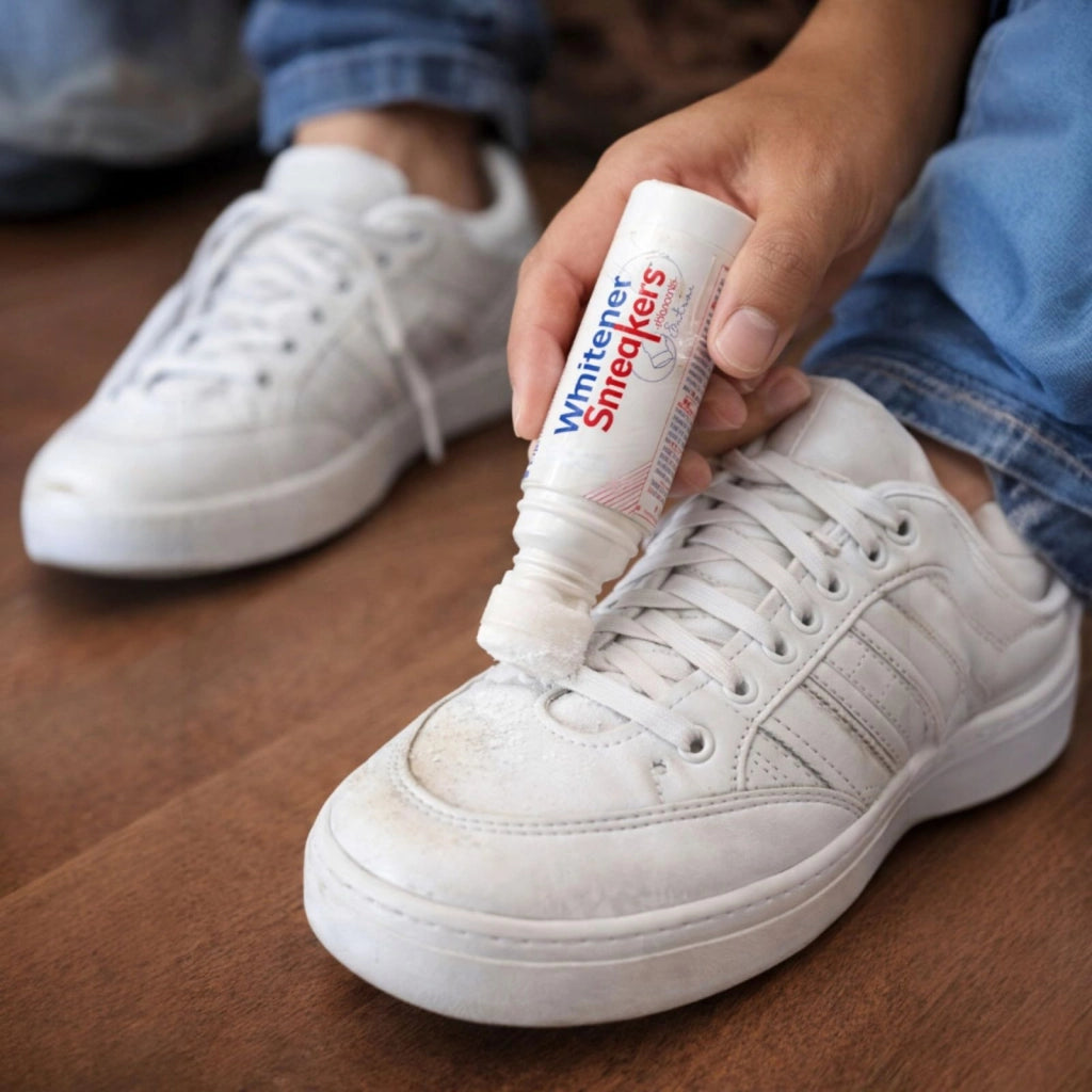 Bianchetto scarpe sbiancante scarpe e borse 75 ml con Spugnetta Applicatrice
