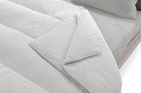 Piumino Interno 1 Piazza e Mezzo Quattro Stagioni Trapuntato Bianco