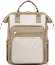 Borsa per laptop per donne, ampia e stile, adatta per laptop da 15.6 pollici, con ruote e tasca anti-furto, impermeabile e materiale duraturo