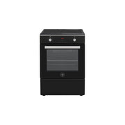 Bertazzoni La Germania SE664INE Cucina a Induzione 60 cm 4 Zone Forno Elettrico Multifunzione 69 L Classe A (85x60x60 cm) colore Nero