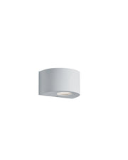 Applique da Esterno a LED in Plastica Bianco Opaco
