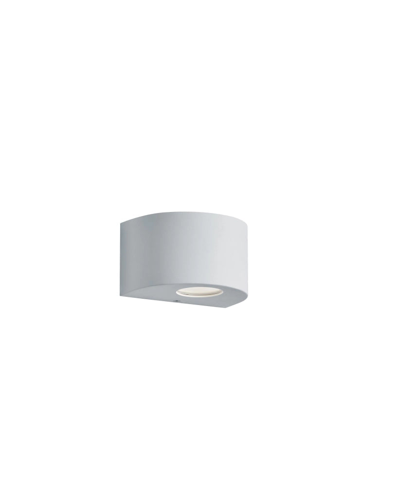 Applique da Esterno a LED in Plastica Bianco Opaco