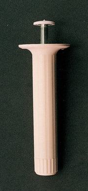 PIEDINO REGOLABILE ABS D 28X120 MM BIANCO*- 4,0 pz