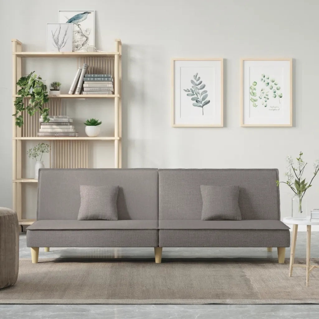 Divano letto-Sofa Letto-Daybed Tortora in Tessuto 250780