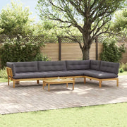 5 Pezzo Unità di divano pallet da giardino 3418297