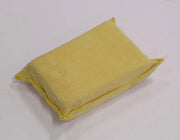Cuscinetto singolo in pelle naturale scamosciata dim.: 12x8x4 cm