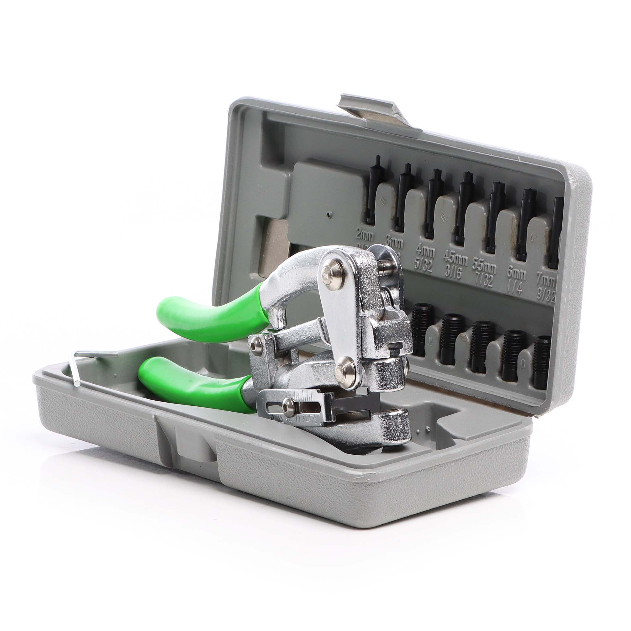 Set di pinze da taglio per carrozzeria da 16pz. per la punzonatura di lamiere