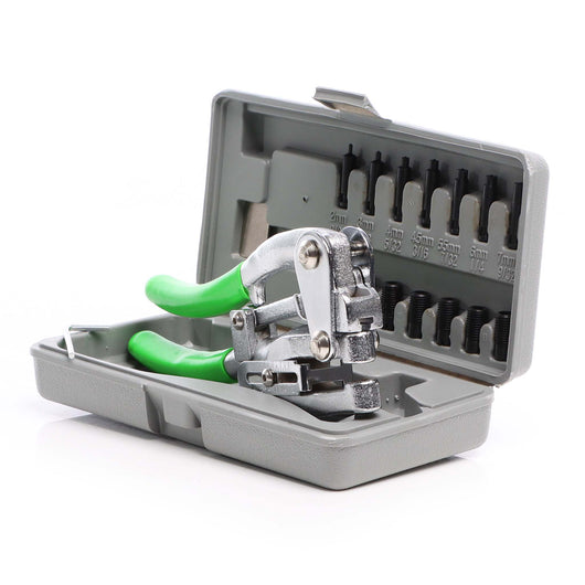 Set di pinze da taglio per carrozzeria da 16pz. per la punzonatura di lamiere