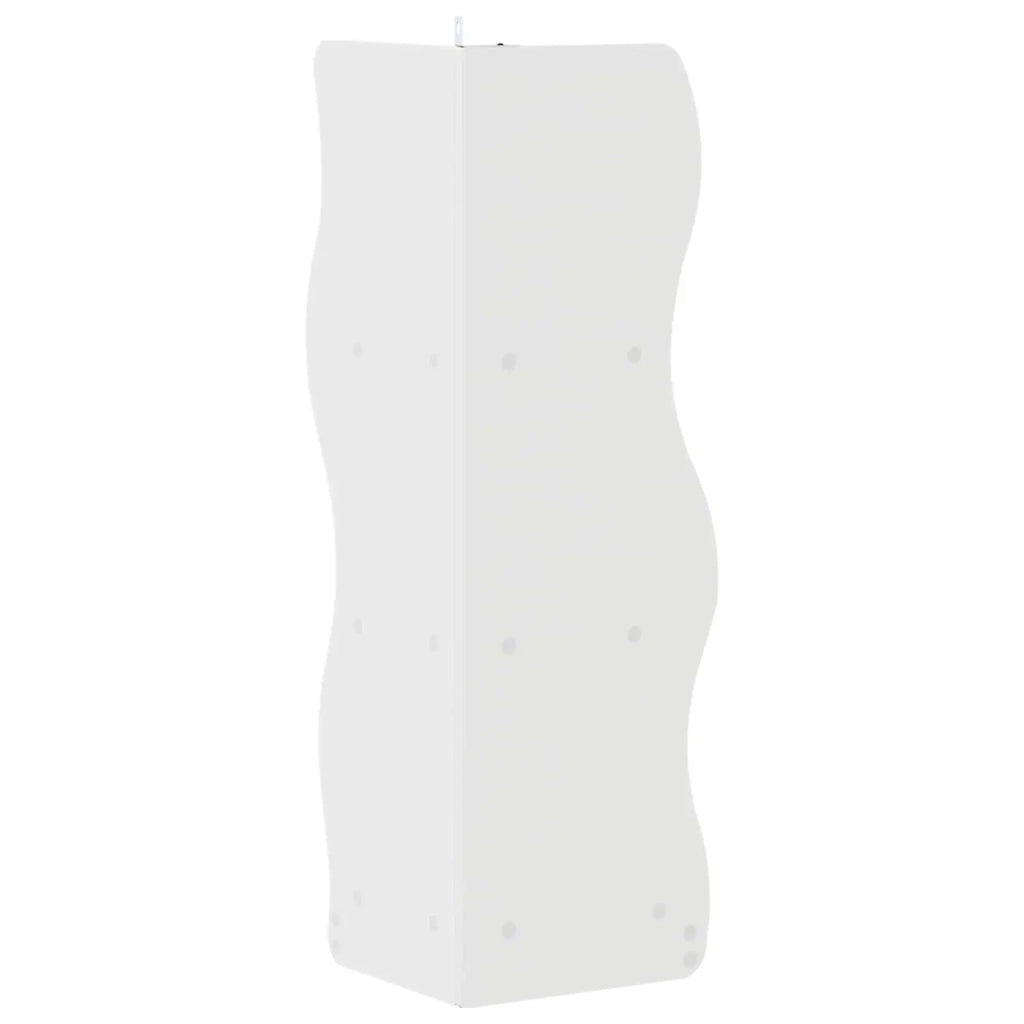 Mensola angolare Bianco 34 x 33 x 102 cm Legno ingegnerizzato 899936
