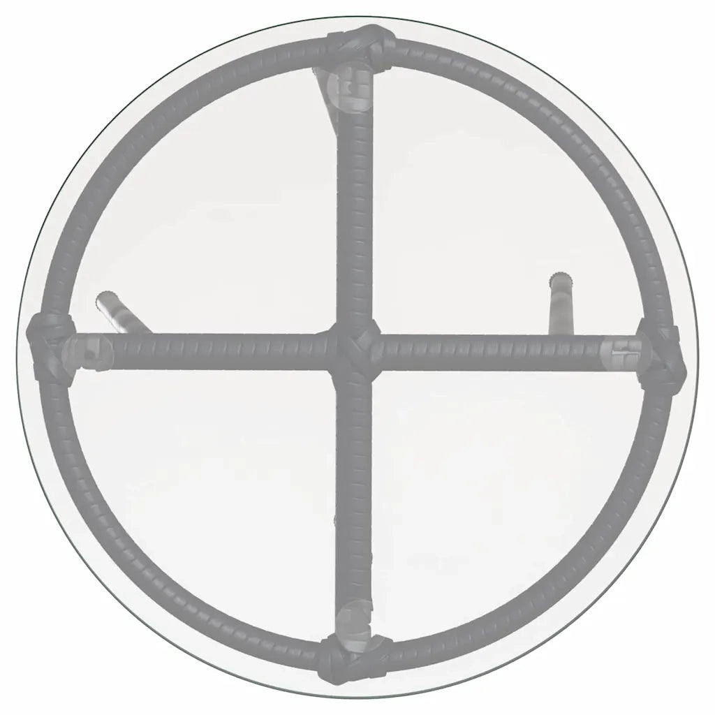 vidaXL Set da Pranzo per Giardino 3 pcs Nero e antracite