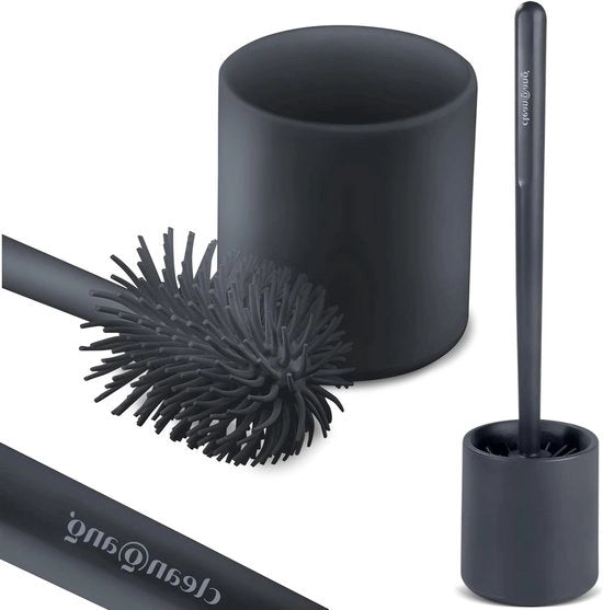 Spazzola per il Water - Antracite - Setole in Silicone