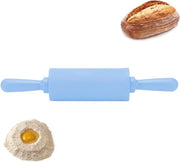 Deegroller in Silicone per Forni e Fondant - Rosa - Accessori Cucina con Cono di Pasta