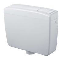 Cassetta WC a Zaino con 2 Pulsanti 44,5x14x38 cm Forlani Maxima 2 Bianca