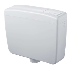 Cassetta WC a Zaino con 2 Pulsanti 44,5x14x38 cm Forlani Maxima 2 Bianca