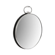 Specchio da parete Eleganca in argento e nero
