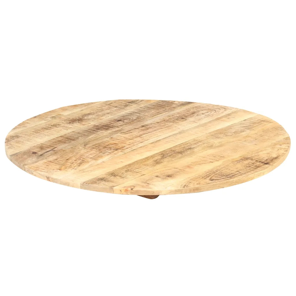 Piano Tavolo in Legno Massello di Mango Rotondo 15-16 mm 50 cm 286000
