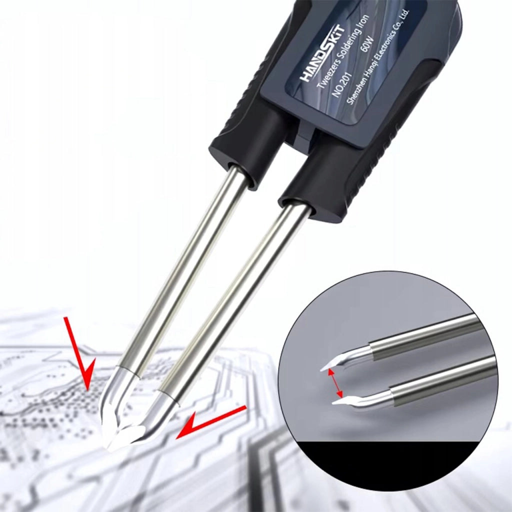 Set di Punte T12 per Termopinzette – Compatibile con Stazioni Saldanti T12 Rosfix Handskit
