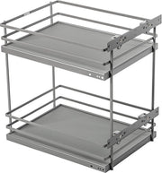Organizzatore di cucina MOVIXPRO | Attrezzatura per trasporto | Sistema di pannelli estensibili | Larghezza estensibile 500 mm | 2 pannelli | Senza guide | Nero carbone