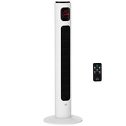 Ventilatore a colonna con telecomando 96 cm oscillante 45 W 3 velocit¨¤ ¨C zephmum ¨C Bianco
