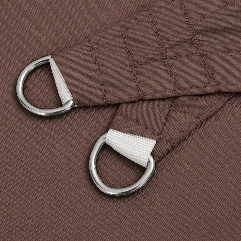 Parasole a Vela Oxford Triangolare 3x4x5 m Marrone cod mxl 23585