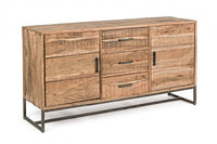 Credenza 2 Ante 3 Cassetti 145x40x77h cm Elmer S