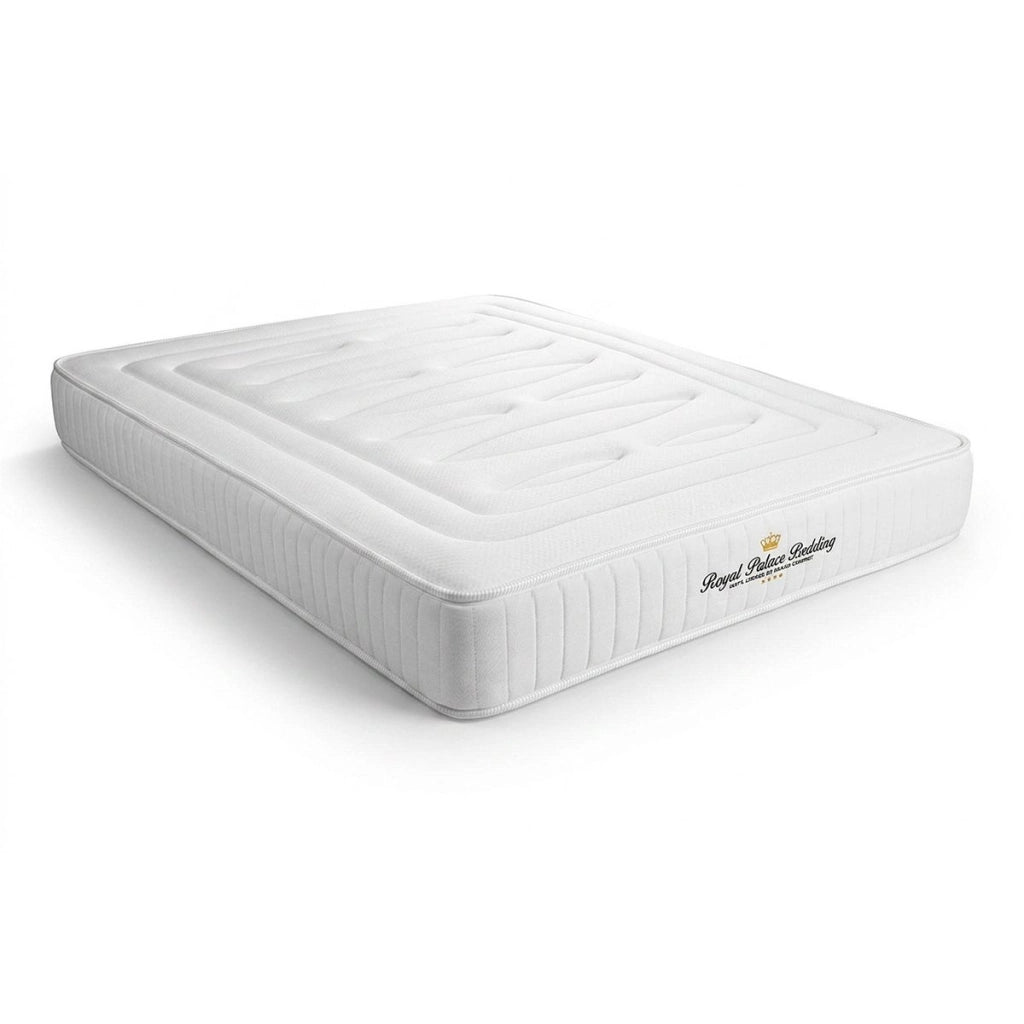 Materasso LANCASTER 160x220cm , Spessore : 22cm, Molle insacchettate e memory foam, Rigido, 3 zone di comfort