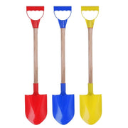 Trade Shop - Pala Da Spiaggia Mare Giardino Gioco Vanga Colorata Con Manico In Legno Da 60 Cm 618562 -