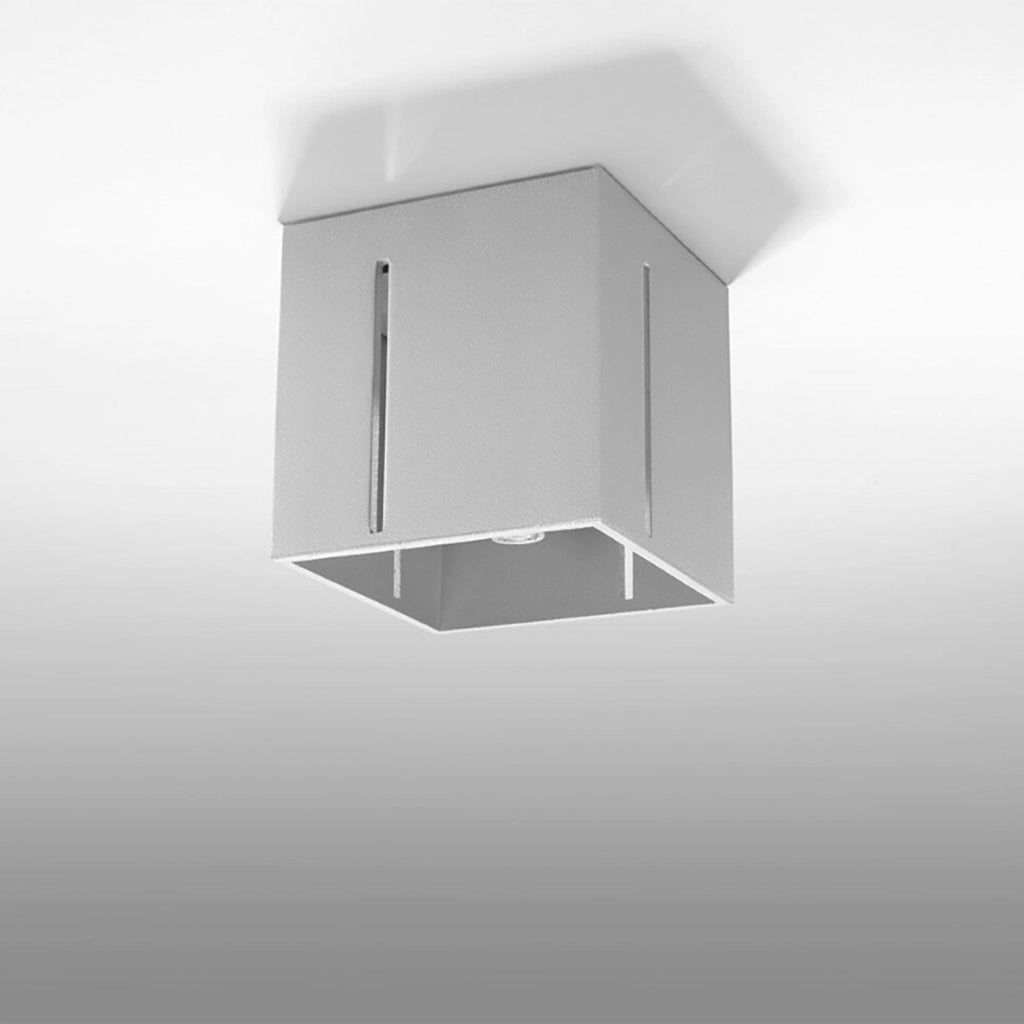 Faretto Pure Lume DIGIFO quadrato alluminio grigio G9