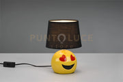 Lampada LOVELEY in ceramica smile cuoricini R51191002