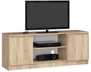 Mobile TV AKORD Sonoma Quercia 140 cm 2 ante 140x40x55 cm