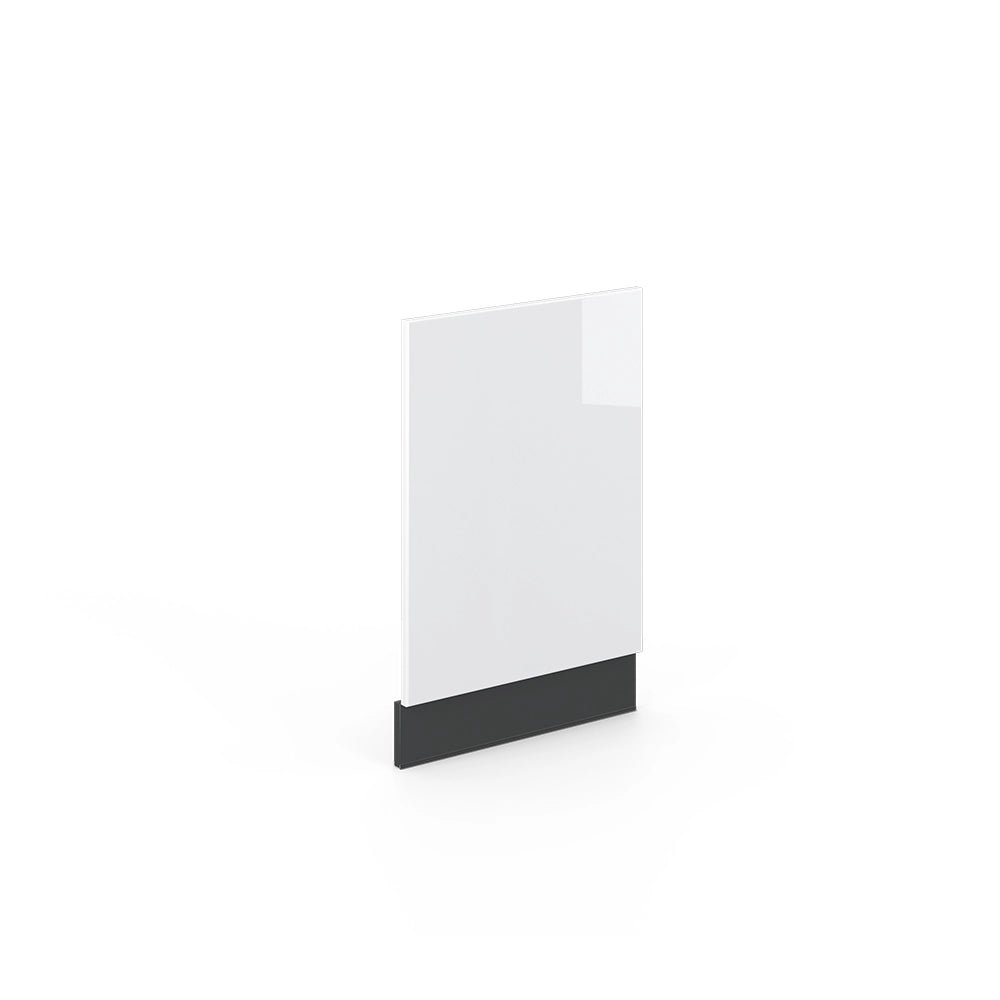 Vicco Pannello frontale Bianco lucido 45 cm senza piano di lavoro