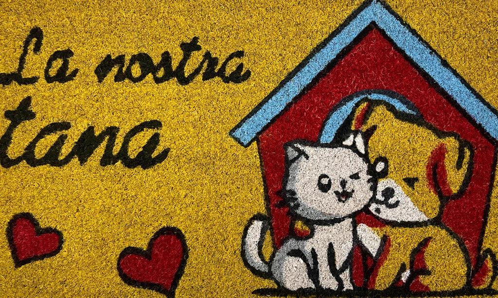 Zerbino Ingresso Casa In Fibra Di Cocco Con Base In Pvc  Dis2Tana