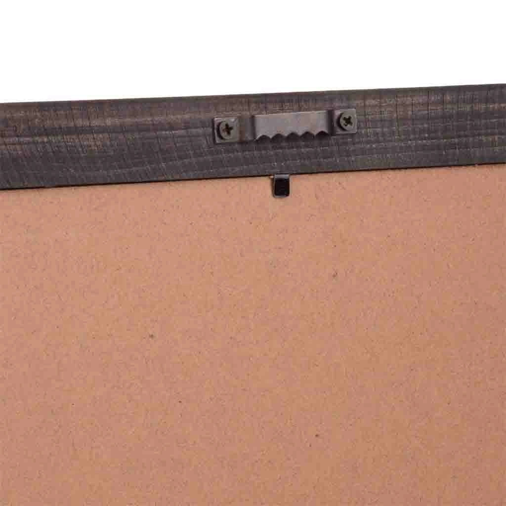 Cornice in legno e tessuto
