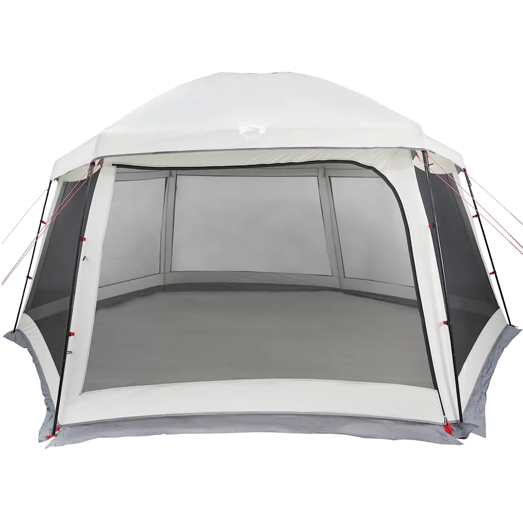 Tenda da piscina con Patta Rimovibile&Pareti in Rete-Tenda per Piscina 512x458 cm 556587