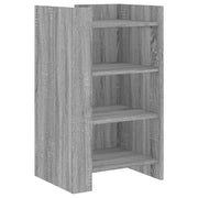 Credenza | Madia | Buffet da pranzo | Armadio da pranzo Grigio Sonoma 45x35x75 cm in Legno Multistrato