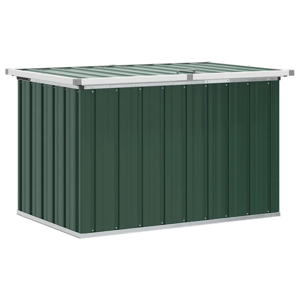 Baule da giardino verde 109x67x65 cm CFW7476099
