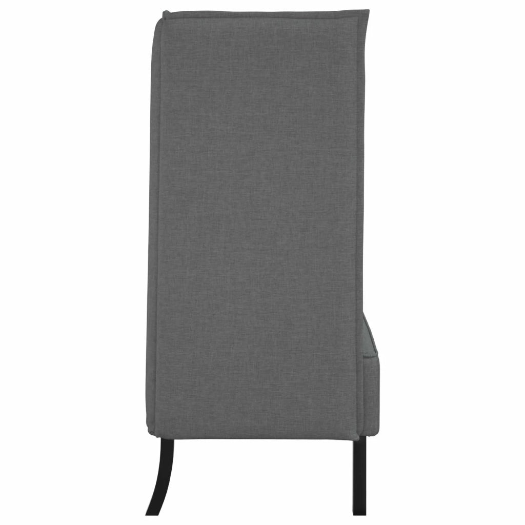 Divano alto 101cm Grigio scuro Tessuto 42010833