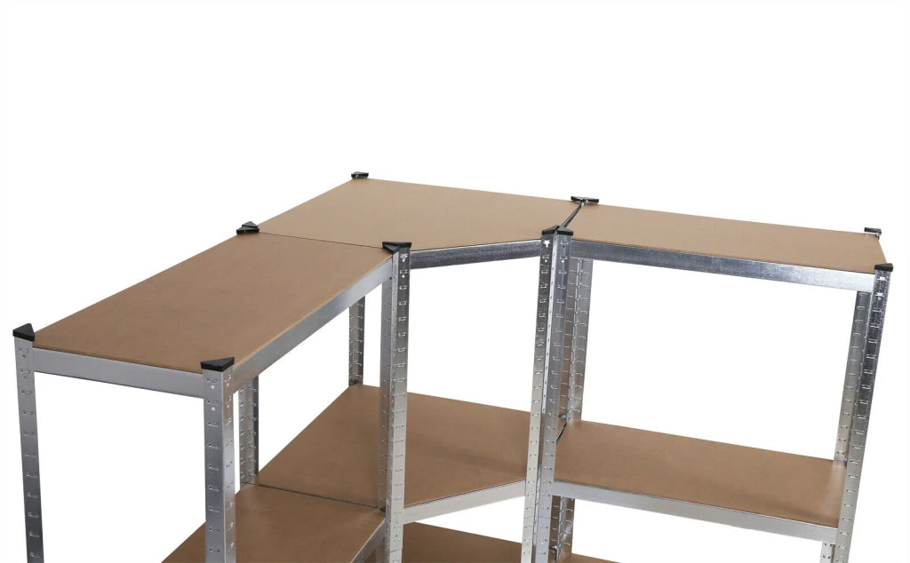 Scaffale da officina pesante con ripiani ad inserimento armadio angolare da 160 cm kit cantina 16_0002707